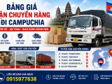 Bảng Giá Vận Chuyển Hàng Đi Campuchia Mới Nhất 2026 | VIET CAM EXPRESS